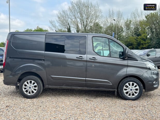 Ford Transit Custom Crew Cab AUTO SWB L1H1 320 Limited Air Con Cam Sensors EURO 6 6