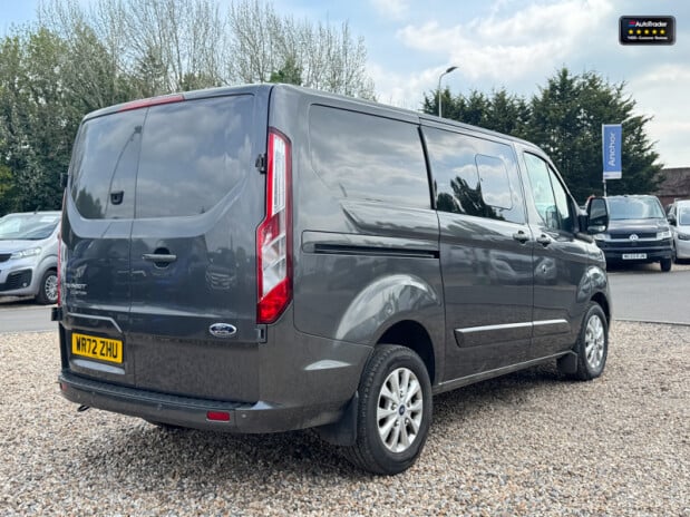 Ford Transit Custom Crew Cab AUTO SWB L1H1 320 Limited Air Con Cam Sensors EURO 6 7