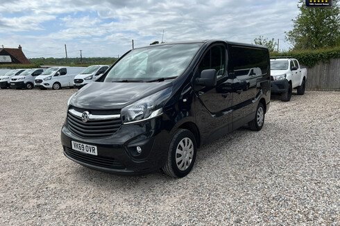 Vauxhall Vivaro SWB L1H1 2700 Sportive Cdti Biturbo Air Con Sensors EURO 6 NO VAT