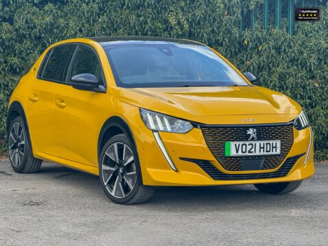 Peugeot 208 GT Premium Hatchback 50kWh 5dr Electric Motor Auto (136 ps) 33