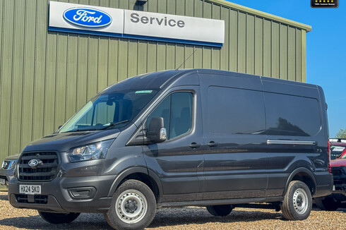 Ford Transit AUTO LWB L3H2 Medium Roof 350 Leader Ecoblue Air Con Sensors EURO 6