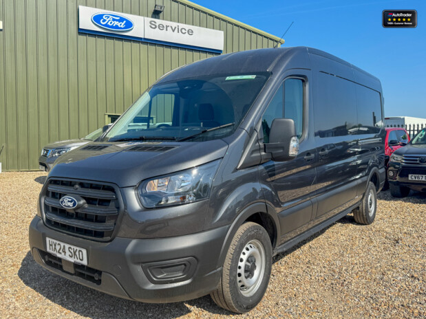 Ford Transit AUTO LWB L3H2 Medium Roof 350 Leader Ecoblue Air Con Sensors EURO 6 2