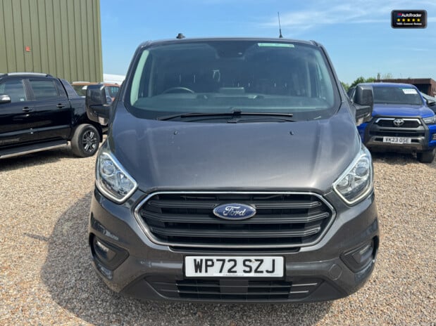 Ford Transit Custom Crew Cab AUTO LWB L2H1 Limited Alloys Air Con Camera Sensors EURO 6 4
