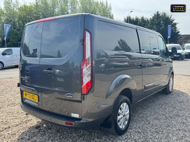 Ford Transit Custom Crew Cab AUTO LWB L2H1 Limited Alloys Air Con Camera Sensors EURO 6 7