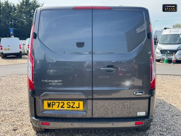 Ford Transit Custom Crew Cab AUTO LWB L2H1 Limited Alloys Air Con Camera Sensors EURO 6 8