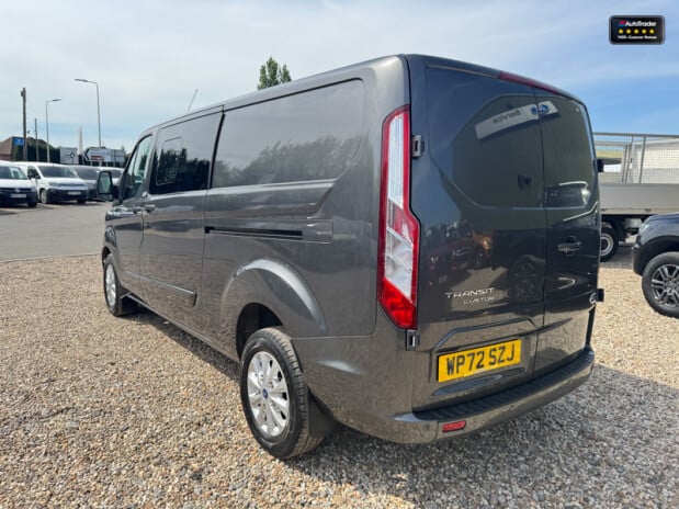 Ford Transit Custom Crew Cab AUTO LWB L2H1 Limited Alloys Air Con Camera Sensors EURO 6 11