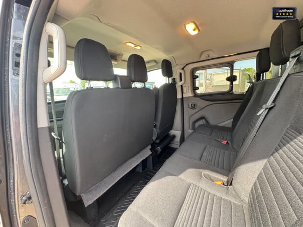 Ford Transit Custom Crew Cab AUTO LWB L2H1 Limited Alloys Air Con Camera Sensors EURO 6 13