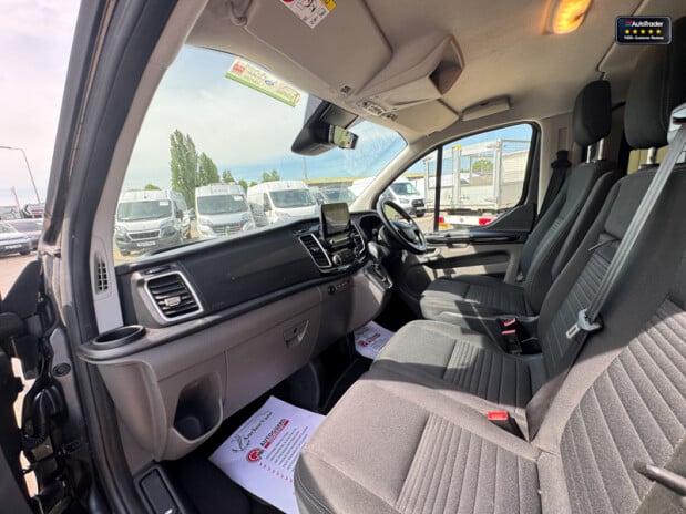 Ford Transit Custom Crew Cab AUTO LWB L2H1 Limited Alloys Air Con Camera Sensors EURO 6 15