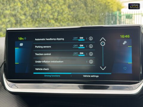 Peugeot 208 50kWh GT Premium Hatchback 5dr Electric Motor Auto (7kW Charger) (136 ps) 20