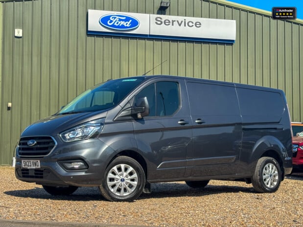 Ford Transit Custom AUTO LWB L2H1 300 Limited Air Con Alloys Sensors EURO 6 NO VAT 1