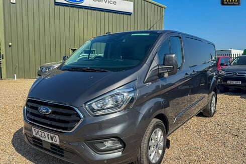 Ford Transit Custom AUTO LWB L2H1 300 Limited Air Con Alloys Sensors EURO 6 NO VAT