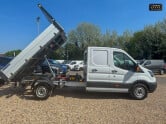 Ford Transit Crew Cab Tipper LWB 350 L3 Dcb Dcc Drw Toolbox 1 Stop EURO 6 6