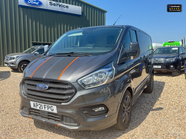 Ford Transit Custom AUTO SWB L1H1 290 Sport Alloys Air Con Camera Sensors EURO 6 NO VAT 2