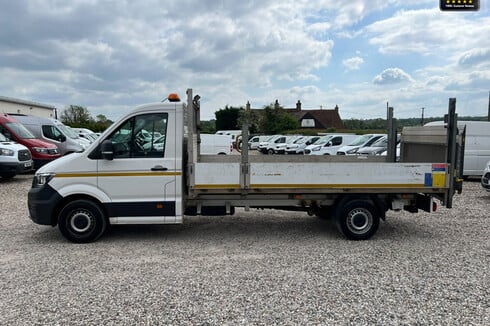 Volkswagen Crafter LWB Dropside Tail Lift 350 Cr35 Td Startline EURO 6 NO VAT