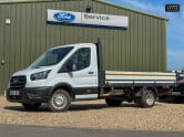 Ford Transit XLWB Dropside DRW 350 Leader (Cat S Insurance Loss) EURO 6 NO VAT 1