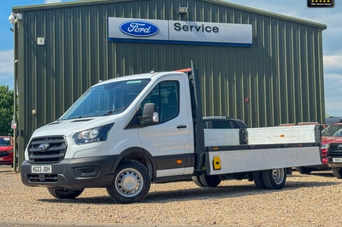 Ford Transit XLWB Dropside DRW 350 Leader (Cat S Insurance Loss) EURO 6 NO VAT