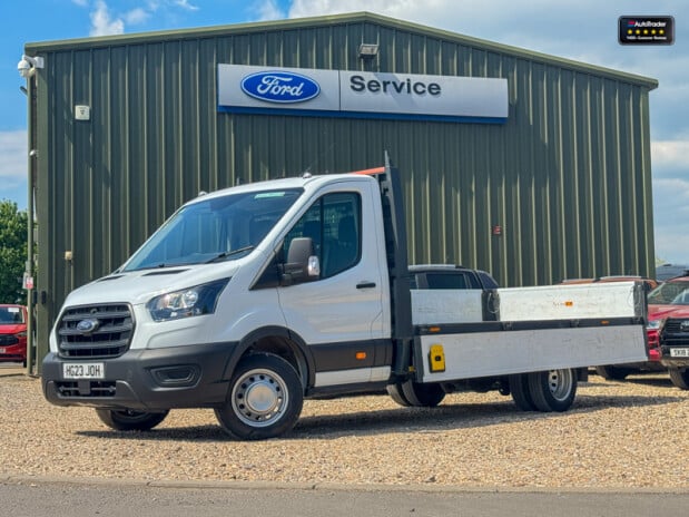 Ford Transit XLWB Dropside DRW 350 Leader (Cat S Insurance Loss) EURO 6 NO VAT 2