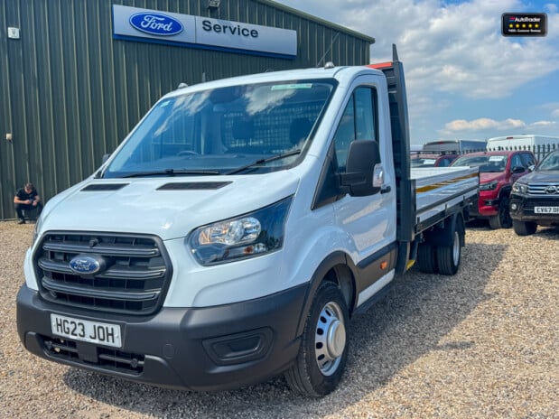Ford Transit XLWB Dropside DRW 350 Leader (Cat S Insurance Loss) EURO 6 NO VAT 3
