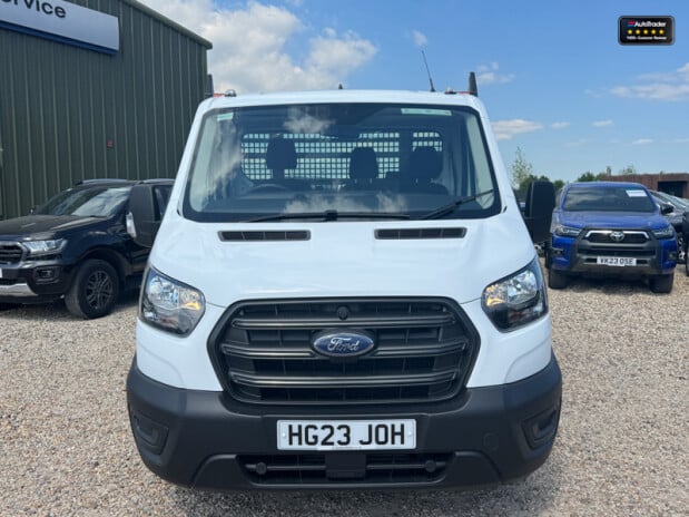 Ford Transit XLWB Dropside DRW 350 Leader (Cat S Insurance Loss) EURO 6 NO VAT 4