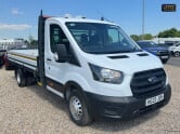 Ford Transit XLWB Dropside DRW 350 Leader (Cat S Insurance Loss) EURO 6 NO VAT 5