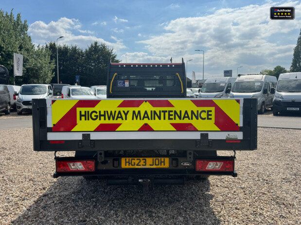 Ford Transit XLWB Dropside DRW 350 Leader (Cat S Insurance Loss) EURO 6 NO VAT 8