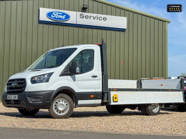 Ford Transit XLWB Dropside DRW 350 Leader (Cat S Insurance Loss) EURO 6 NO VAT 2