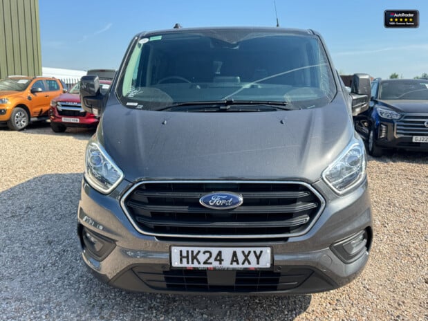 Ford Transit Custom Crew Cab SWB L1H1 300 Limited Alloys Air Con Cruise Sensors EURO 6 4