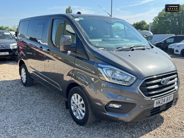 Ford Transit Custom Crew Cab SWB L1H1 300 Limited Alloys Air Con Cruise Sensors EURO 6 5