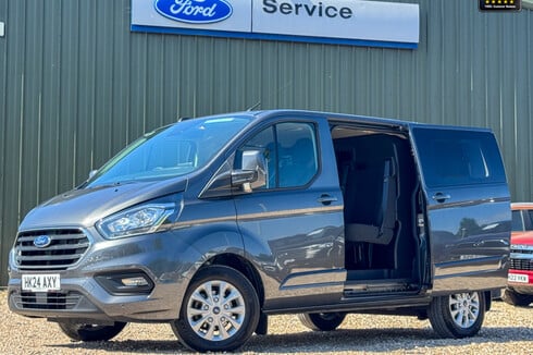 Ford Transit Custom Crew Cab SWB L1H1 300 Limited Alloys Air Con Cruise Sensors EURO 6