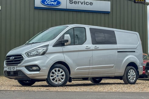 Ford Transit Custom Crew Cab LWB L2H1 300 Limited Alloys Air Con Sensors EURO 6 NO VAT
