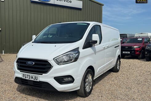 Ford Transit Custom LWB L2H1 Low Roof 300 Limited Alloys Air Con Sensors EURO 6