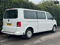 Volkswagen Transporter Shuttle SE AUTO DSG 9 Seats Air Con NO VAT VANLUX 3