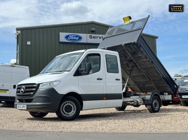 Mercedes-Benz Sprinter Tipper LWB Crew Cab L3 315 Cdi Progressive Cruise EURO 6 1