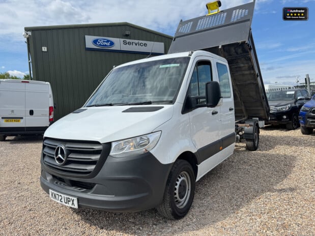 Mercedes-Benz Sprinter Tipper LWB Crew Cab L3 315 Cdi Progressive Cruise EURO 6 3