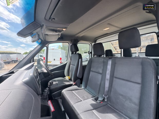 Mercedes-Benz Sprinter Tipper LWB Crew Cab L3 315 Cdi Progressive Cruise EURO 6 14