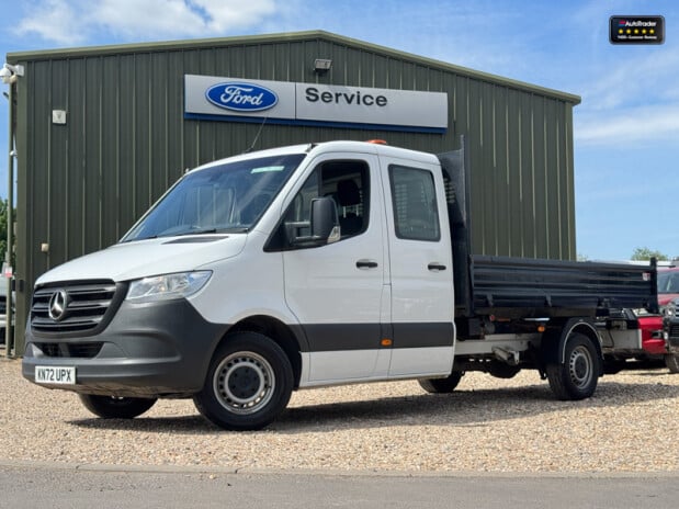 Mercedes-Benz Sprinter Tipper LWB Crew Cab L3 315 Cdi Progressive Cruise EURO 6 2