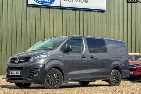 Vauxhall Vivaro Crew Cab LWB L2H1 F3100 Dynamic Air Con Sensors EURO 6 NO VAT