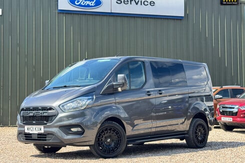 Ford Transit Custom Crew Cab SWB L1H1 320 Limited Air Con Alloys Cruise EURO 6