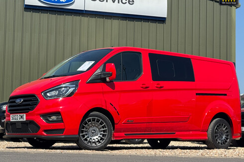 Ford Transit Custom AUTO Genuine MS-RT Sport Crew Cab LWB L2H1 320 Limited Air Con Cruise EURO 