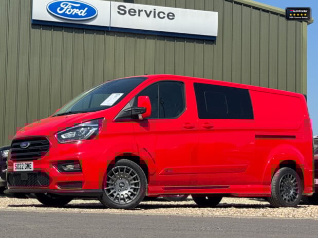 Ford Transit Custom AUTO Genuine MS-RT Sport Crew Cab LWB L2H1 320 Limited Air Con Cruise EURO 2