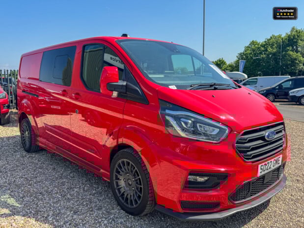 Ford Transit Custom AUTO Genuine MS-RT Sport Crew Cab LWB L2H1 320 Limited Air Con Cruise EURO 6