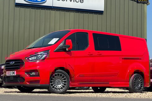 Ford Transit Custom AUTO Genuine MS-RT Sport Crew Cab LWB L2H1 320 Limited Air Con Cruise EURO 