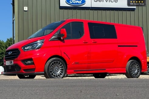 Ford Transit Custom AUTO Genuine MS-RT Sport Crew Cab LWB L2H1 320 Limited Air Con Cruise EURO 