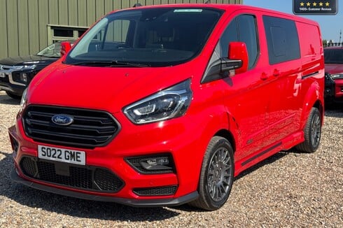 Ford Transit Custom AUTO Genuine MS-RT Sport Crew Cab LWB L2H1 320 Limited Air Con Cruise EURO 