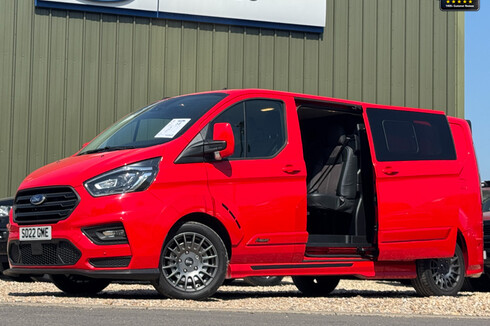 Ford Transit Custom AUTO Genuine MS-RT Sport Crew Cab LWB L2H1 320 Limited Air Con Cruise EURO 