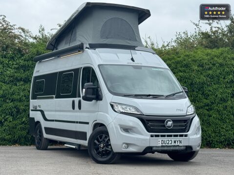 Hymer Free Free 600|4 Berth|4 Belt|Pop Top|Shower VANLUX 2