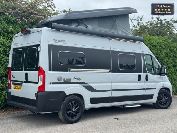 Hymer Free Free 600|4 Berth|4 Belt|Pop Top|Shower VANLUX 3