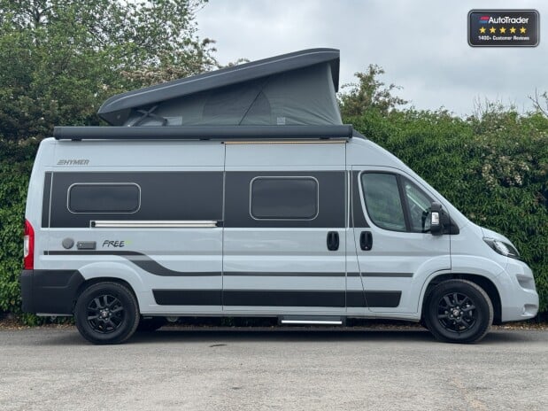 Hymer Free Free 600|4 Berth|4 Belt|Pop Top|Shower VANLUX 4