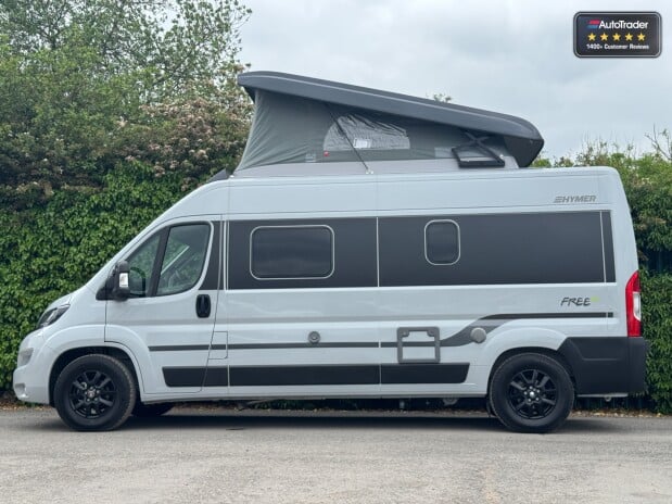 Hymer Free Free 600|4 Berth|4 Belt|Pop Top|Shower VANLUX 5