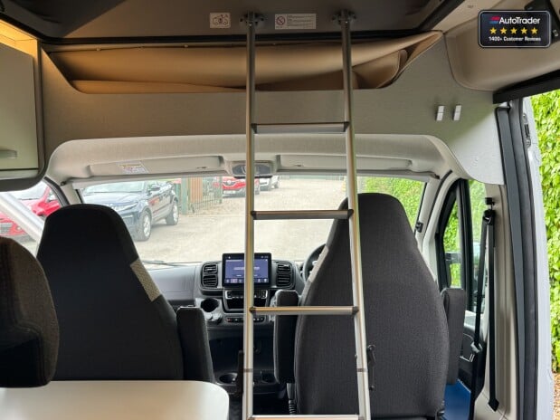 Hymer Free Free 600|4 Berth|4 Belt|Pop Top|Shower VANLUX 21